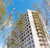 Ход строительства дома корпус 4 в ЖК Glorax Парголово -