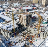 Ход строительства дома 1 в ЖК Цитатум -