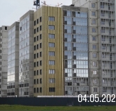 Ход строительства дома 47-01 в ЖК Время -