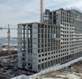 Ход строительства дома № 2, квартал 4 в Макрорайон Амград -