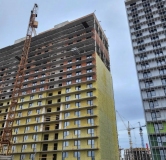 Ход строительства дома 2 в ЖК Аллея Парк -