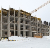 Ход строительства дома 1 в ЖК Юнивер Сити. Город Возможностей (Univer City. Город Возможностей) -