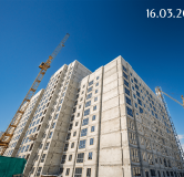 Ход строительства дома Позиция 15 в ЖК Бабяково -