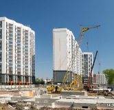 Ход строительства дома 2, 2 этап в ЖК Сити-квартал на Измайлова -