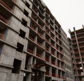 Ход строительства дома 29б, 2 этап, секция 5-8 в ЖК Заря -