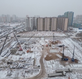 Ход строительства дома 1, 1 этап в Сити-квартал ДАО -