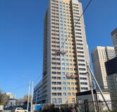 Ход строительства дома 5 в ЖК Фристайл -