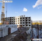 Ход строительства дома 144.3 в ЖК Ручьи -