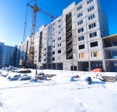 Ход строительства дома № 3 (22-а/3) в ЖК Победа -