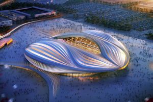 Стадион в Катаре к Чемпионату мира по футболу 2022 года