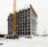 Ход строительства дома 2 в ЖК Солнечный (Эталон) -