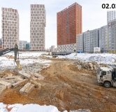 Ход строительства дома 1 в ЖК Парковый Квартал 2.0 -
