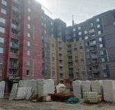 Ход строительства дома 8 в ЖК Радужный-2 -