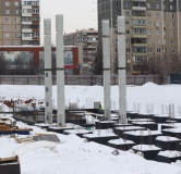 Ход строительства дома 3.1 в ЖК Клевер -