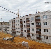 Ход строительства дома 4 в ЖК По ул. Микрорайон -