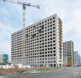 Ход строительства дома корпус 5 в ЖК Glorax Парголово -