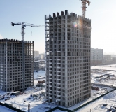 Ход строительства дома № 117, корпус 12 (4А) в ЖК Фатера -