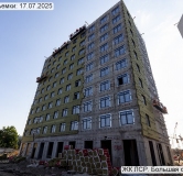 Ход строительства дома 5Б, 2 этап в ЖК ЛСР.Большая Охта -