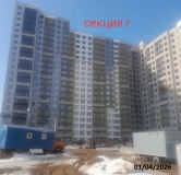 Ход строительства дома 7.1 в ЖК Паруса -