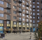 Ход строительства дома 24а в ЖК Сибирский Сад -