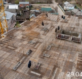 Ход строительства дома 14 в ЖК Терра -