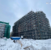 Ход строительства дома 76, корпус 4 в ЖК Заман -