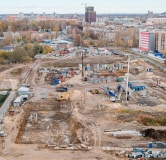 Ход строительства дома № 2.1 в ЖК Мёд -