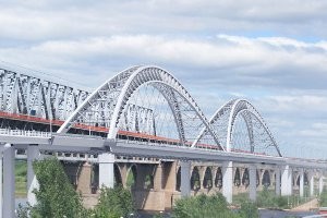 Новый мост через Волгу  - фото 1