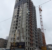 Ход строительства дома 11а в ЖК Ньютон -