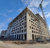 Ход строительства дома 2.1 в ЖК Притяжение -