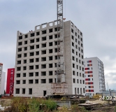 Ход строительства дома 3.5 в ЖК Кантри -