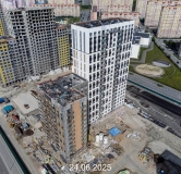 Ход строительства дома № 14, ГП-72.207 в ЖК Прео -
