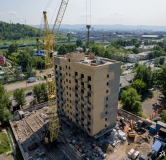 Ход строительства дома № 14 в ЖК Симфония -