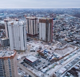 Ход строительства дома секция 3а,3б,3в в ЖК Астон. Шесть звёзд -