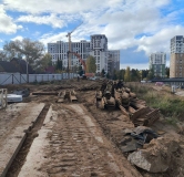 Ход строительства дома 1 в ЖК Миры -