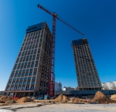 Ход строительства дома № 1 в ЖК КМ Печерский -