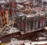 Ход строительства дома 16 в ЖК Кама -