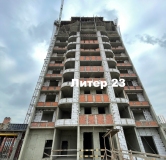 Ход строительства дома Литер 23 в ЖК Фонтаны -