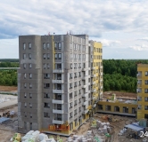 Ход строительства дома № 1046, ГП-1, этап 2 в ЖК Скандиа. Квартал в Комарово Парк -