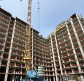 Ход строительства дома № 259/27, поз. 4,5 (3 этап) в ЖК Домино -