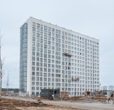 Ход строительства дома корпус 4 в ЖК Парголово -