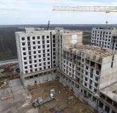 Ход строительства дома Литер 1, квартал 1.4 в ЖК Первое место -