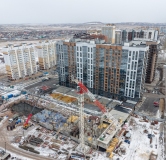 Ход строительства дома 5/1, 2 этап в ЖК Дивные дали -