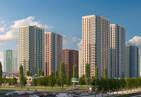 Дом секция 1 (кв.6) в ЖК Экогород Яркий