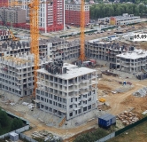 Ход строительства дома 32 в ЖК Символ -