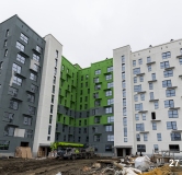 Ход строительства дома 13 в ЖК Никс Лайн на Блюхера -