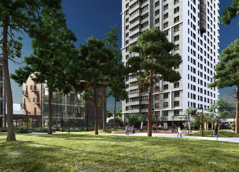 Дом 2, корпус 4, 2 этап в ЖК Чижи - фото 1