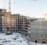 Ход строительства дома № 56, 3 очередь в ЖК Городской квартал AMMONITE -