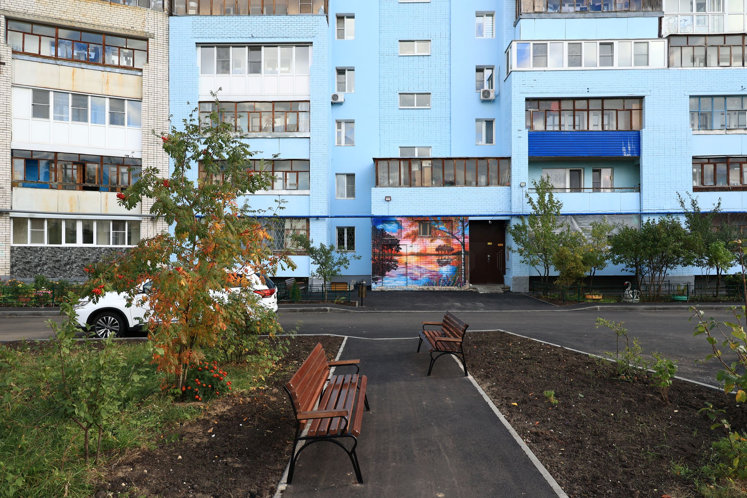 Пять дворов благоустроят в Дзержинске за 20 млн рублей 
