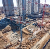 Ход строительства дома 2, корпус 4, 2 этап в ЖК Чижи -